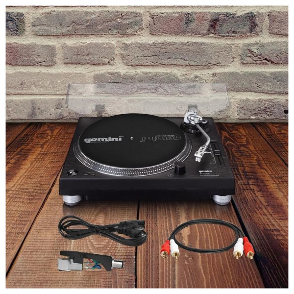 Gemini TT5000 Direct Drive DJ Turntable with USB - Lifestyle 4
