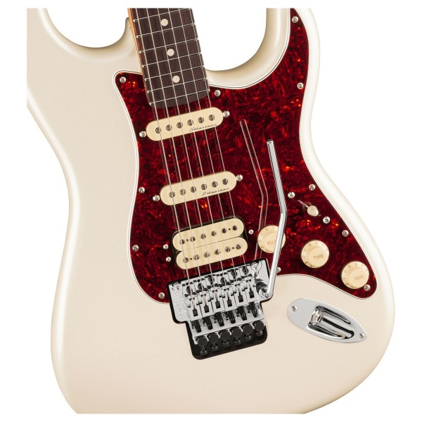 Fender Player II Modified Stratocaster HSS Floyd Rose RW, Olympic Pearl body 