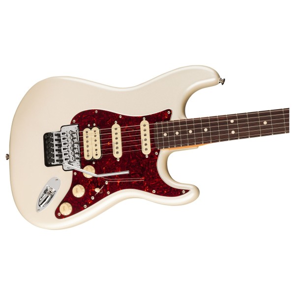 Fender Player II Modified Stratocaster HSS Floyd Rose RW, Olympic Pearl body and neck 
