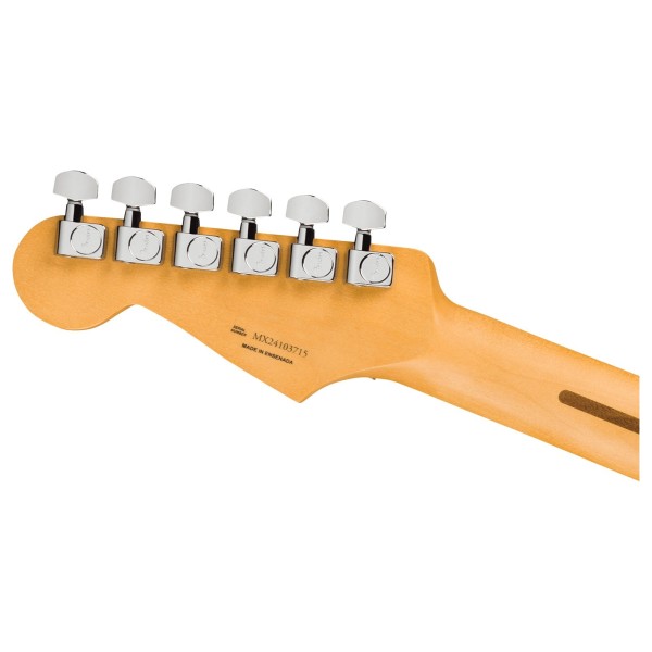 Fender Player II Modified Stratocaster HSS Floyd Rose RW, Olympic Pearl headstock back