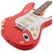 LA Select Guitar by Gear4music, Antique Traffic Red