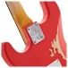 LA Select Guitar by Gear4music, Antique Traffic Red