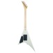 Jackson Pro Rhoads RR3 Guitar, Ivory with Black Pinstripes back