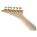 Jackson Pro Rhoads RR3 Guitar, Ivory with Black Pinstripes headstock back 