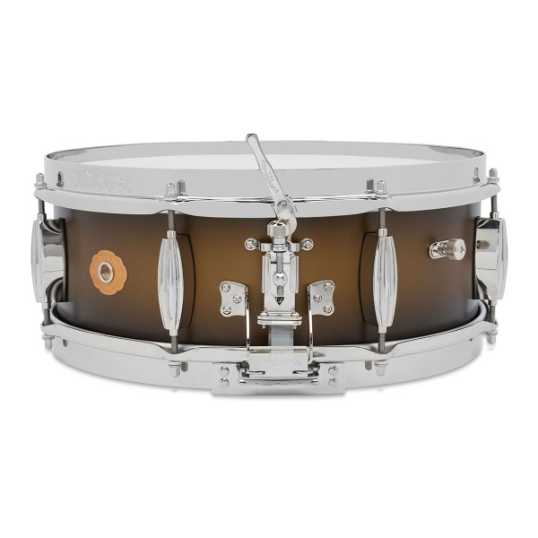 Slingerland Radio King Limited Edition 14" x 5" Snare Drum, Black and Gold Lacquer