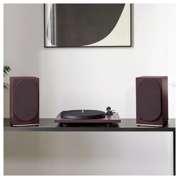 Triangle AIO Twin Active Speakers (Pair), Purple