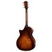 Taylor Builder's Edition 614ce Electro, Wild Honey Burst back 