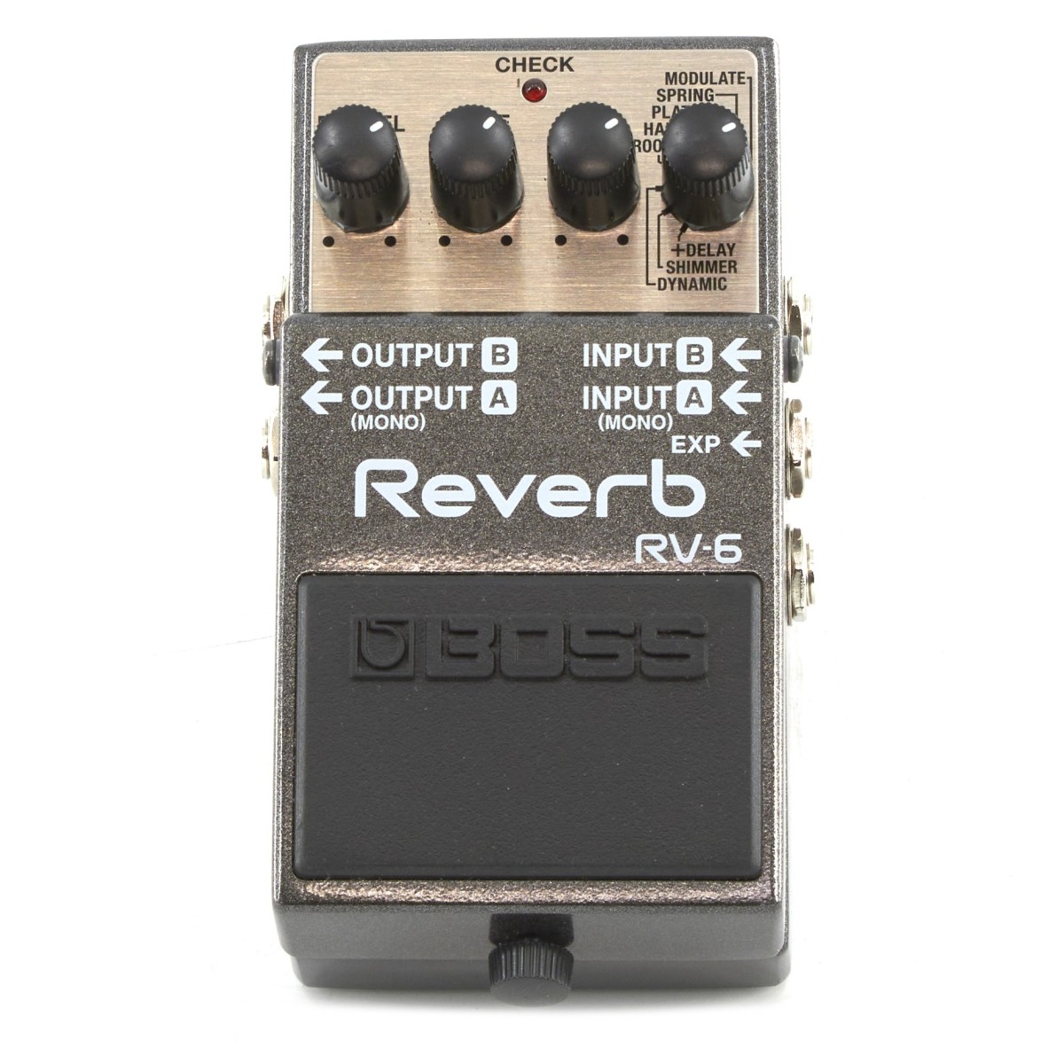 Boss RV-6 Reverb Effects Pedal - Secondhand at Gear4music