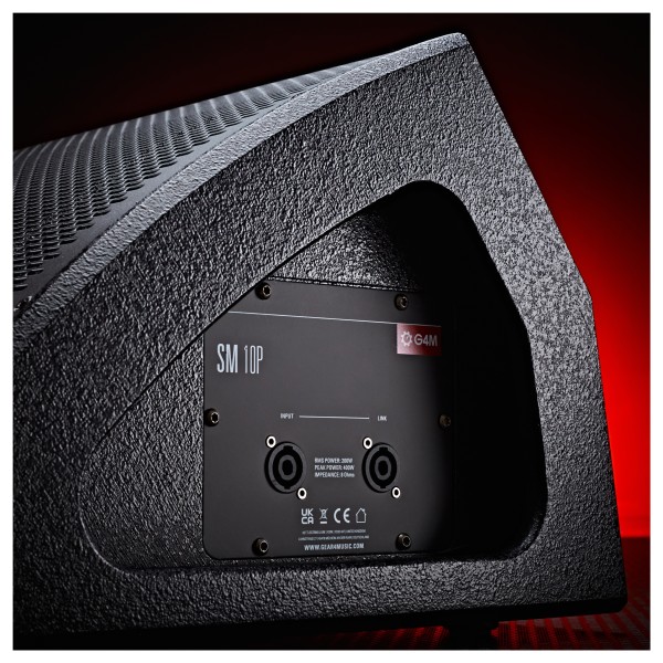 G4M 10" Active & Passive Stage Monitor / PA Speaker Pair