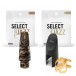 D'Addario Alto Select Jazz Marble Mouthpiece Package