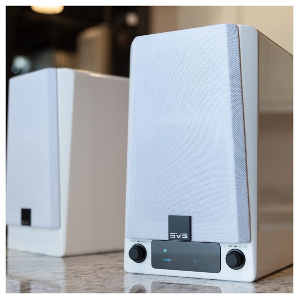 SVS Prime Wireless Pro Speaker (Pair), White Gloss