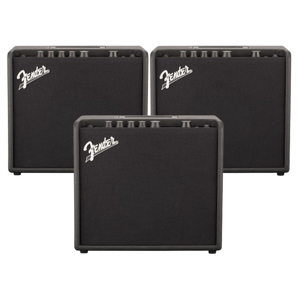 Fender Mustang LT25 Combo, pack of 3 front