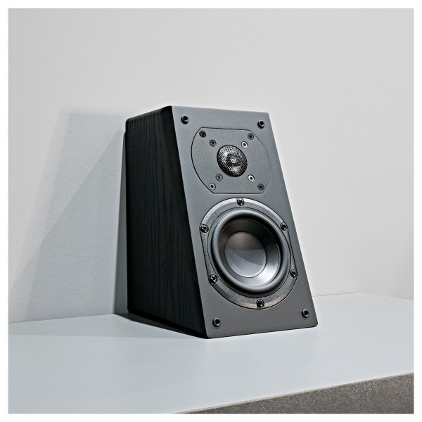 SVS Prime Elevation Speakers Black Ash - lifestyle