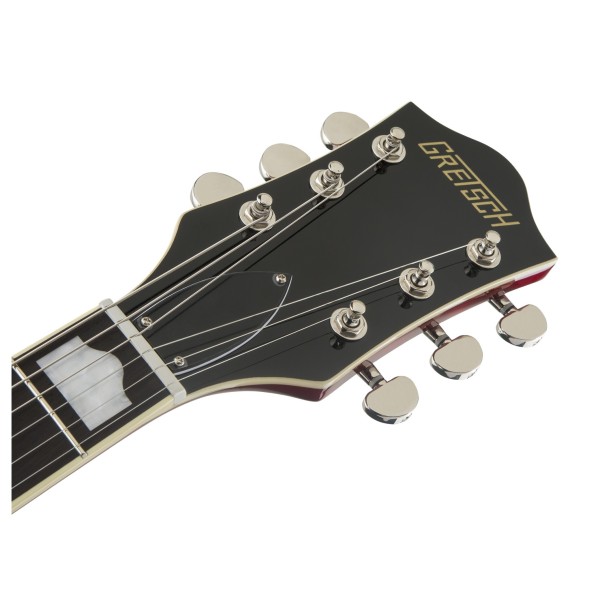 Gretsch G2420T Streamliner, Candy Apple Red - headstock