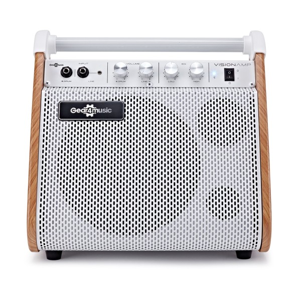 VISIONAMP Drum/Keyboard Amplifier, White