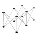 Przenośny stelaż 40 cm firmy Gear4music, 1 m x 0,5 m