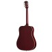 Gibson Hummingbird Special, Satin Wine Red - back 