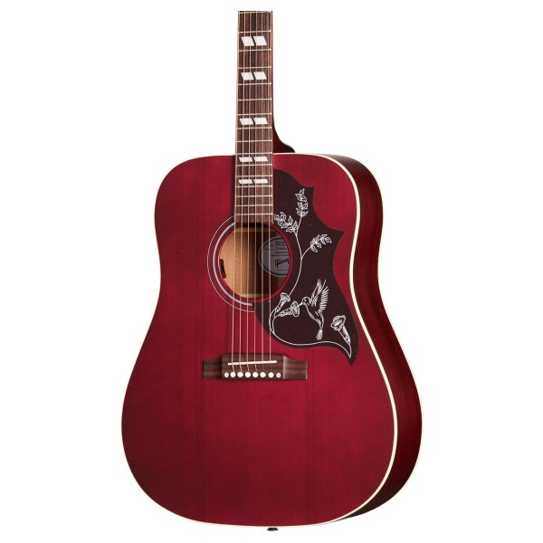 Gibson Hummingbird Special, Satin Wine Red - body