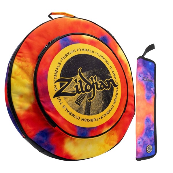 Zildjian 20'' Student Cymbal Backpack & Mini Stick Bag, Orange Burst