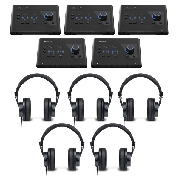 PreSonus Quantum ES2 and HD9 Closed-Back Headphones (5 Pack) - Bundle