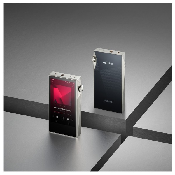 Astell&Kern A&ultima SP3000M Hi-Res Digital Audio Player, Copper Nickel - metal cubes lifestyle 