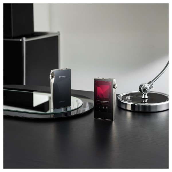 Astell&Kern A&ultima SP3000M Hi-Res Digital Audio Player, Copper Nickel - front under lamp 