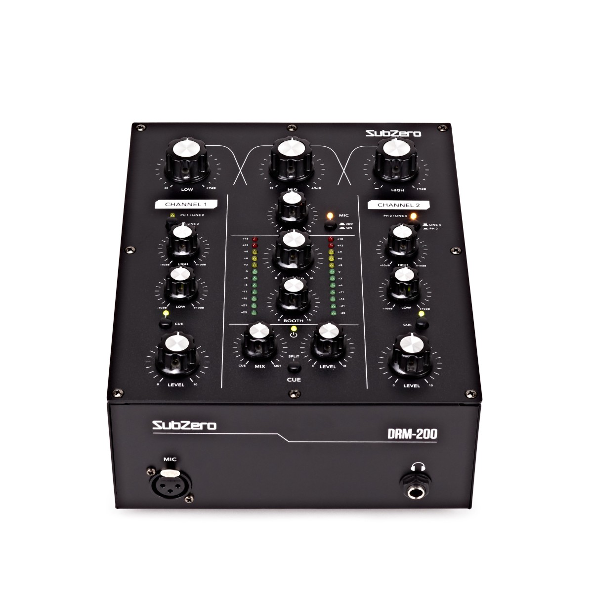 SubZero 2 Channel Rotary DJ Mixer At Gear4music SubZero 2 Channel Rotary DJ Mixer At Gear4music