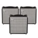 Fender Rumble 25 Bass Combo, pack of 3 - front 