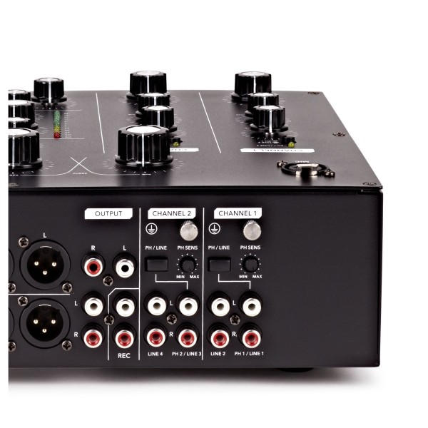 SubZero 4 Channel Rotary DJ Mixer at Gear4music