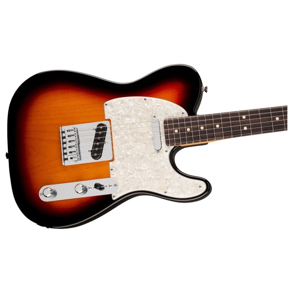 Fender Player II Modified Telecaster RW, 3 Tone Sunburst - body and neck