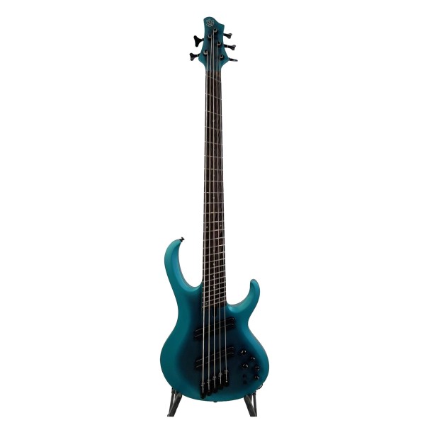 Ibanez BTB605MS Bass, Cerulean Aura Burst