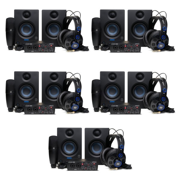 PreSonus AudioBox 96k Complete Bundle (5 Pack) - Bundle