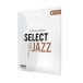 D'Addario Organic Select Jazz Unfiled, Alto Saxophone Reeds, 3S (3 Pack) - Angle