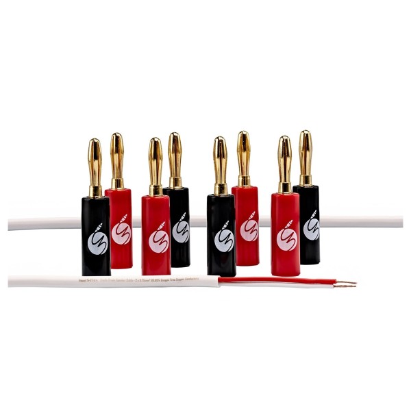 Fisual Easy-Fix Speaker Cable Package