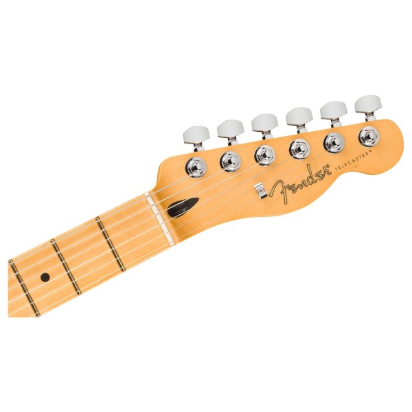 Fender Player II Modified Telecaster MN, Sunshine Yellow - headstock 