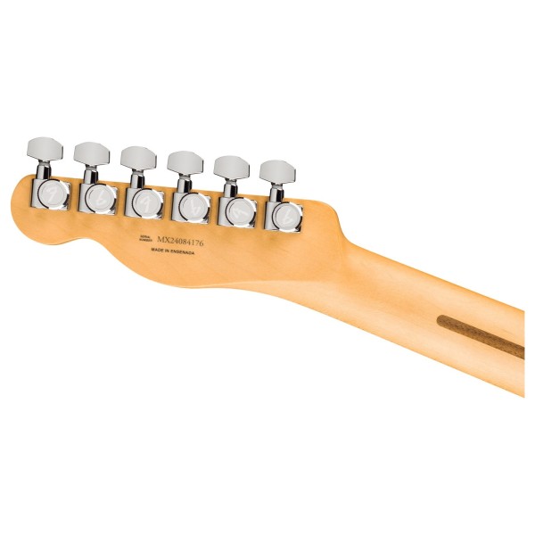 Fender Player II Modified Telecaster MN, Sunshine Yellow  - headstock back 