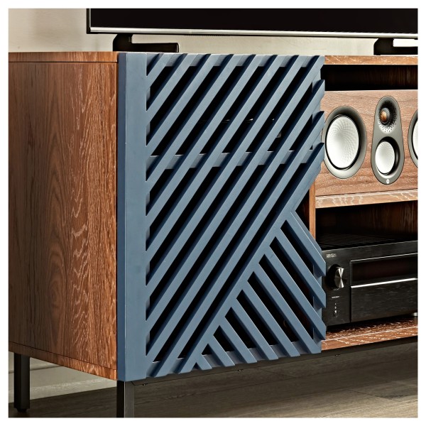 AVCOM TV Cabinet Door, Left, Navy