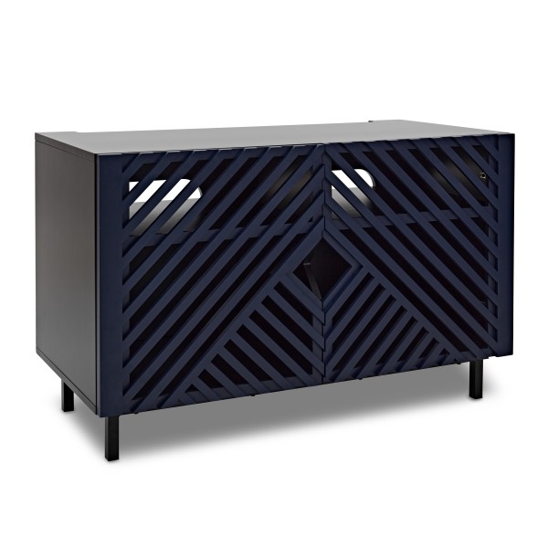 AVCOM TV Cabinet Door, Left, Navy