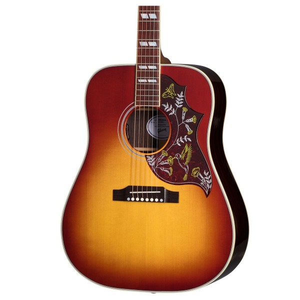 Gibson Hummingbird Standard Rosewood, Rosewood Burst - body 