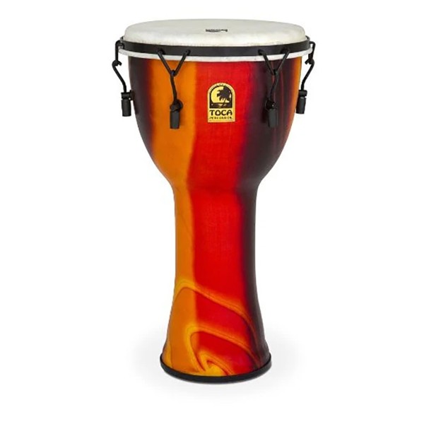 Toca 10" Djembe Freestyle Mechanically Tuned, Fiesta