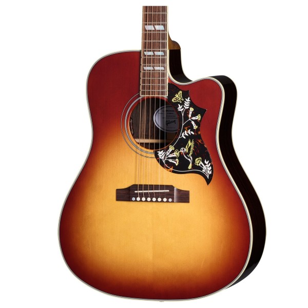 Gibson Hummingbird Standard Rosewood EC, Rosewood Burst - body 