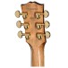 Gibson Hummingbird Standard Rosewood EC, Rosewood Burst - headstock back 