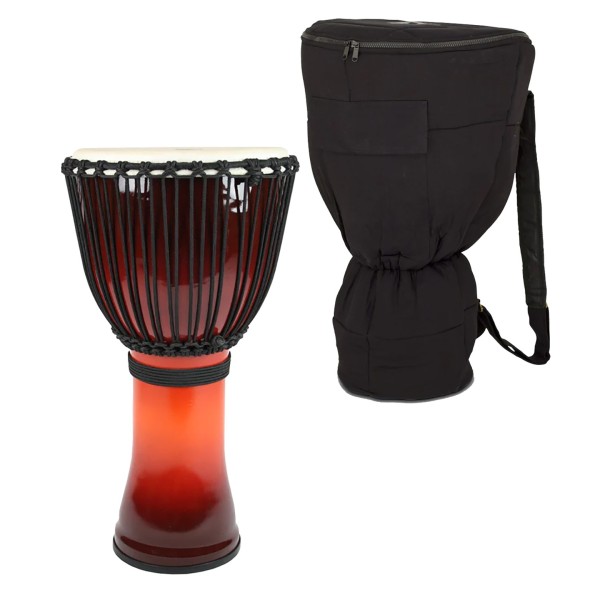 Toca 14" Djembe Freestyle Rope Tuned, African Sunset