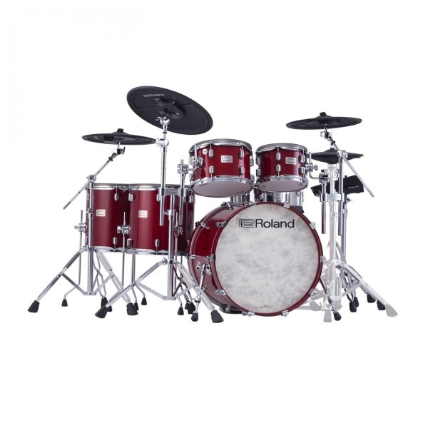 Roland VAD716 Gloss Crimson Bundle