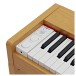 Keynote Junior Digital Piano & Stool by Gear4music, Light Oak