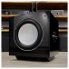 REL S812 Subwoofer, Black - showroom lifestyle