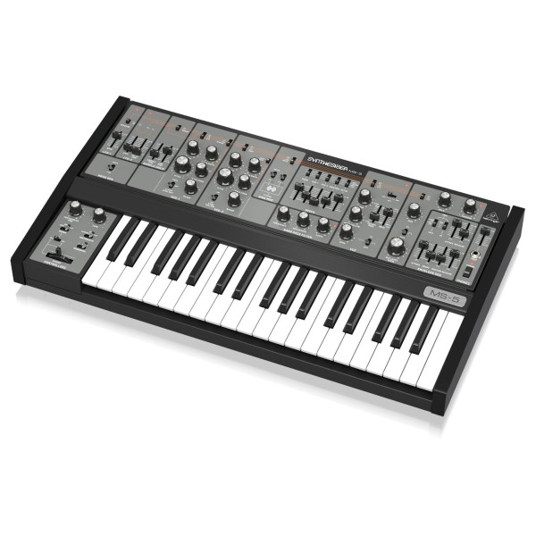 Behringer MS-5 Analog Synthesizer - Right, Panel Down