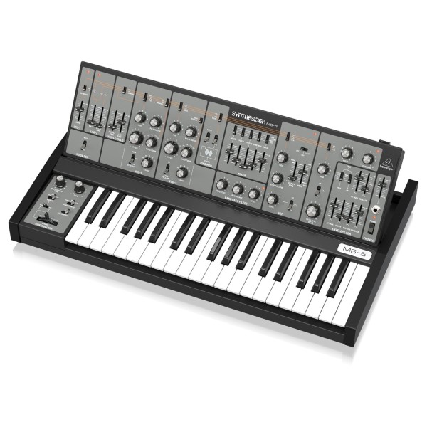 Behringer MS-5 Analog Synthesizer - Right, Panel Up
