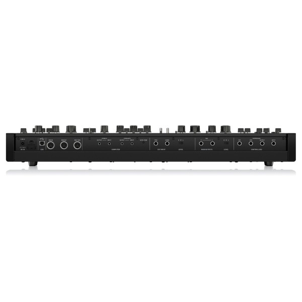 Behringer MS-5 Analog Synthesizer - Rear, Panel Down