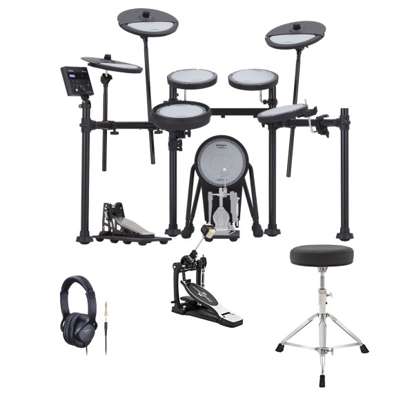 Roland VQD106 V-Drums Quiet Design with TD-07 Module Bundle